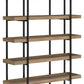 Montia - Light Brown - Bookcase