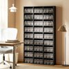Media Storage Cabinet, 9-Tier DVD Shelf with 21 Adjustable Shelves, Holds 835 CDs, 500 DVDs or 640 Blu-rays, Black