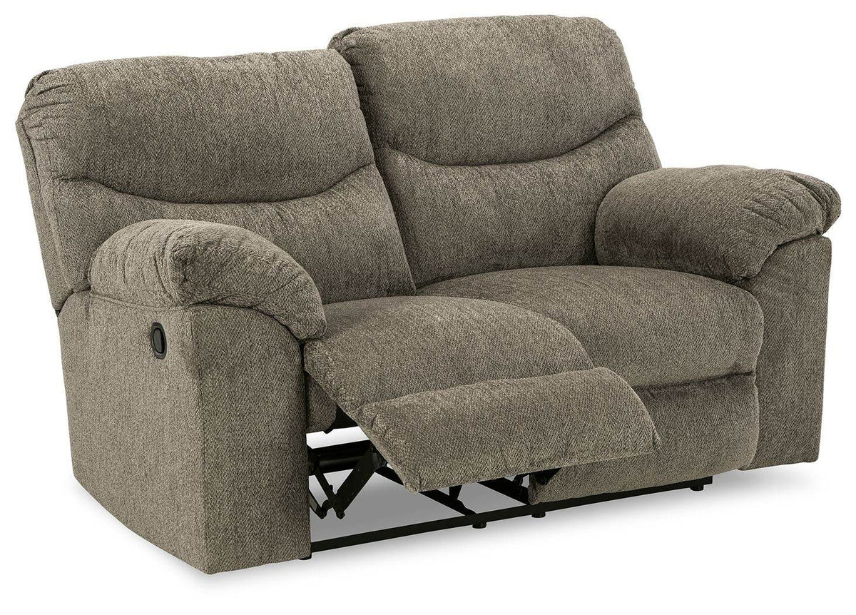 Alphons - Putty - Reclining Loveseat - Fabric - Forward Furniture