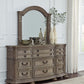 Ardenfield - Light Brown - Dresser And Mirror