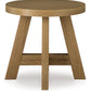 Brinstead - Light Brown - Oval End Table