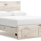 Lawroy - Panel Bed With Storage