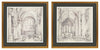 Downyard - Wall Art Set (Set of 2) - Black / Beige