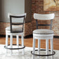 Valebeck - Full Back Swivel Stool