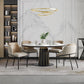 Set of 4 Stylish Dining Chairs with High-Density Foam Seats, Ergonomic chair Set with Anti-Slip Feet, 21.5'' L x 21.5'' W x 33.5'' H, Beige