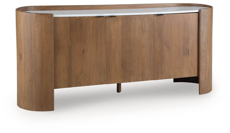Fitzroy - Brown / White - Accent Cabinet - Forward Furniture