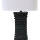Golzar - Poly Table Lamp - Black