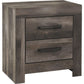 Wynnlow - Gray - Two Drawer Night Stand