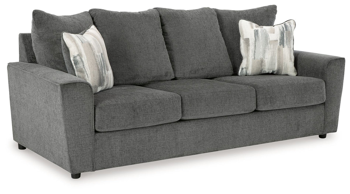 Stairatt - 2 Pc. - Sofa, Loveseat - Gravel
