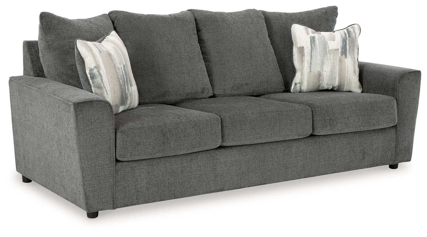 Stairatt - 2 Pc. - Sofa, Loveseat - Gravel