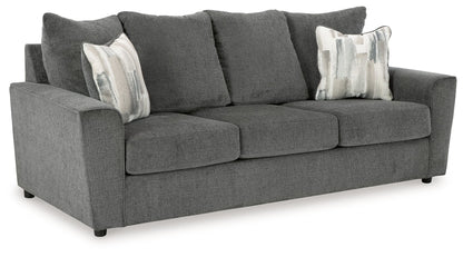Stairatt - 2 Pc. - Sofa, Loveseat - Gravel