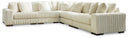 5 Pc. Left Arm Facing Corner Chair Sectional