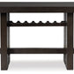 Burkhaus - Dark Brown - Rectangular Dining Room Counter Table