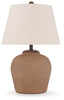 Scantor - Metal Table Lamp - Rust