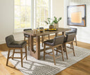 7 Pc. Table, 6 Chairs