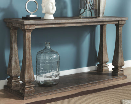 Johnelle - Gray - Sofa Table - Forward Furniture