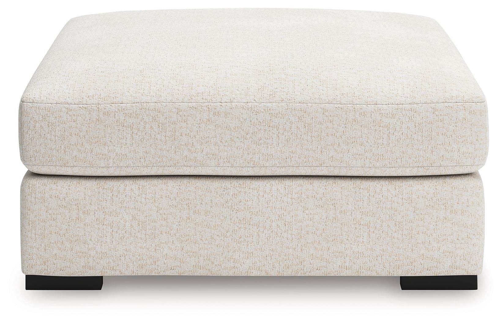 Donelson Creek - Vanilla - Oversized Accent Ottoman - Forward Furniture