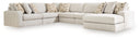 6 Pc. Right Arm Facing Corner Chaise Sectional
