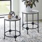 Beashaw - Gray / Black - Accent Table Set (Set of 2)