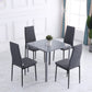 Linen Dining Chairs Set of 4 - Grey