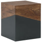 Trailbend - Brown / Gunmetal - Accent Table