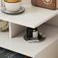 Floating Nightstand Set of 2, Wall Mounted Bedside Table with Power Outlets, Drawer and Shelf, White