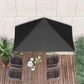 8ft Half Round Sun Shade Umbrella with 5 Ribs