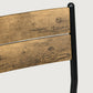 Dining Table Set for 2, 3 Piece Kitchen Table and Chairs with Metal Legs for Small Spaces, Rustic Brown
