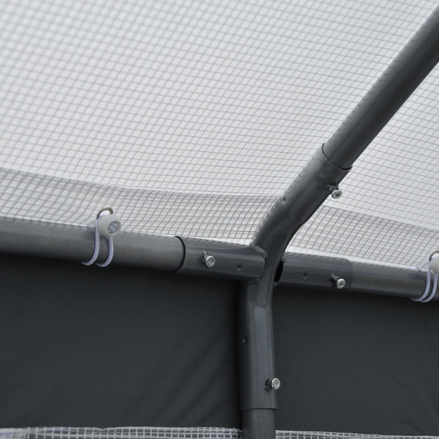 8' x 6' x 7.5' Heavy-duty Walk-in Greenhouse Outdoor Vegetable Plants Growing Warm House Seed Plant Growth Tent Polytunnel Shelter White