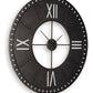 Lytle - Wall Clock - Antique Brown