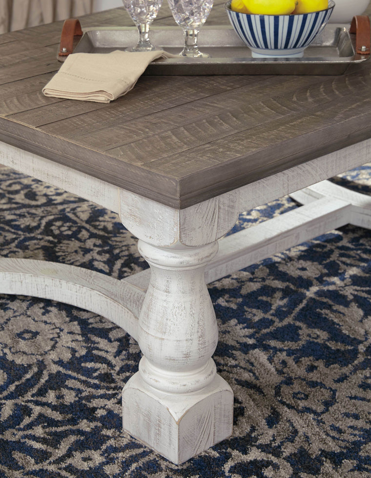 Havalance - Gray / White - Rectangular Cocktail Table - Forward Furniture