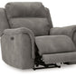 Next-Gen Durapella - Pwr Recliner/Adj Headrest - Microfiber - Slate