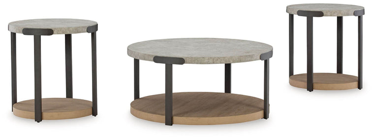 Darthurst - Light Brown - Occasional Table Set (Set of 3) - Forward Furniture