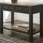 Tyler - Grayish Brown / Black - Sofa Table