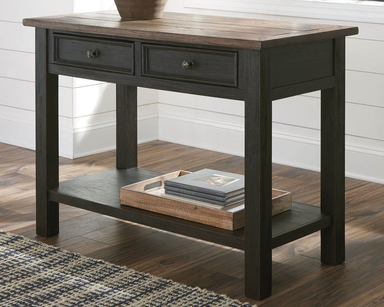 Tyler Creek - Grayish Brown / Black - Sofa Table - Forward Furniture