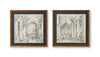 Downyard - Wall Art Set (Set of 2) - Black / Beige