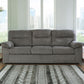 Bindura - Mineral - Sofa With Drop Down Table