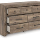 Rusticott - Seven Drawer Dresser