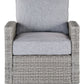 Naples Beach - Light Gray - Lounge Chair W/Cushion