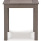 Hillside Barn - Brown - Square End Table