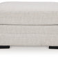 Koralynn - Stone - Oversized Accent Ottoman