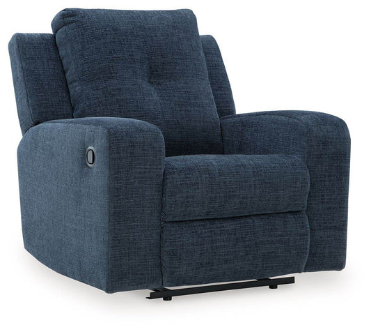 Danum - Ink - Zero Wall Recliner - Fabric - Forward Furniture