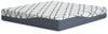 12 Inch Chime Elite 2.0 - King Mattress - White / Blue