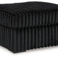 Midnight-madness - Onyx - Oversized Accent Ottoman