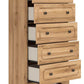 Aleaport - Warm Brown - Five Drawer Chest