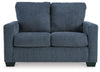 Rannis - Twin Sofa Sleeper - Fabric - Navy