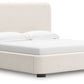Brintstreet - Beige - King Upholstered Bed - Forward Furniture