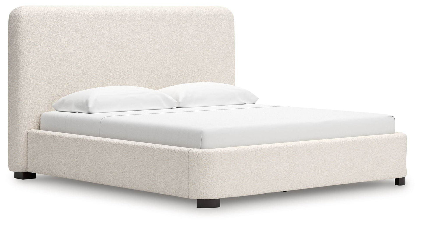 Brintstreet - Beige - King Upholstered Bed - Forward Furniture