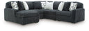 5 Pc. Left Arm Facing Corner Chaise Sectional