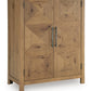 Clayburns - Bar Cabinet - Light Brown